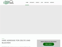 Tablet Screenshot of egger-ehz.ch